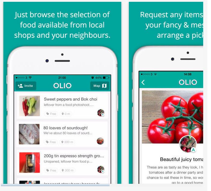  The food sharing app is aiming to cut back on waste