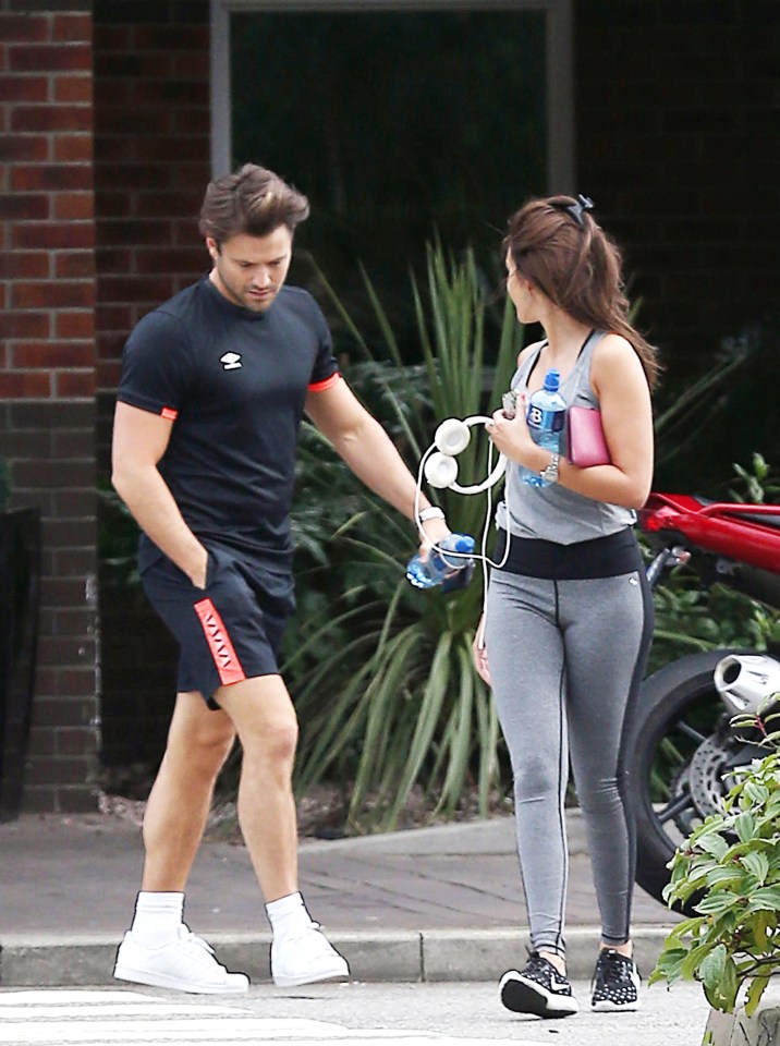  The pair are proving that the couple who workout together stay together