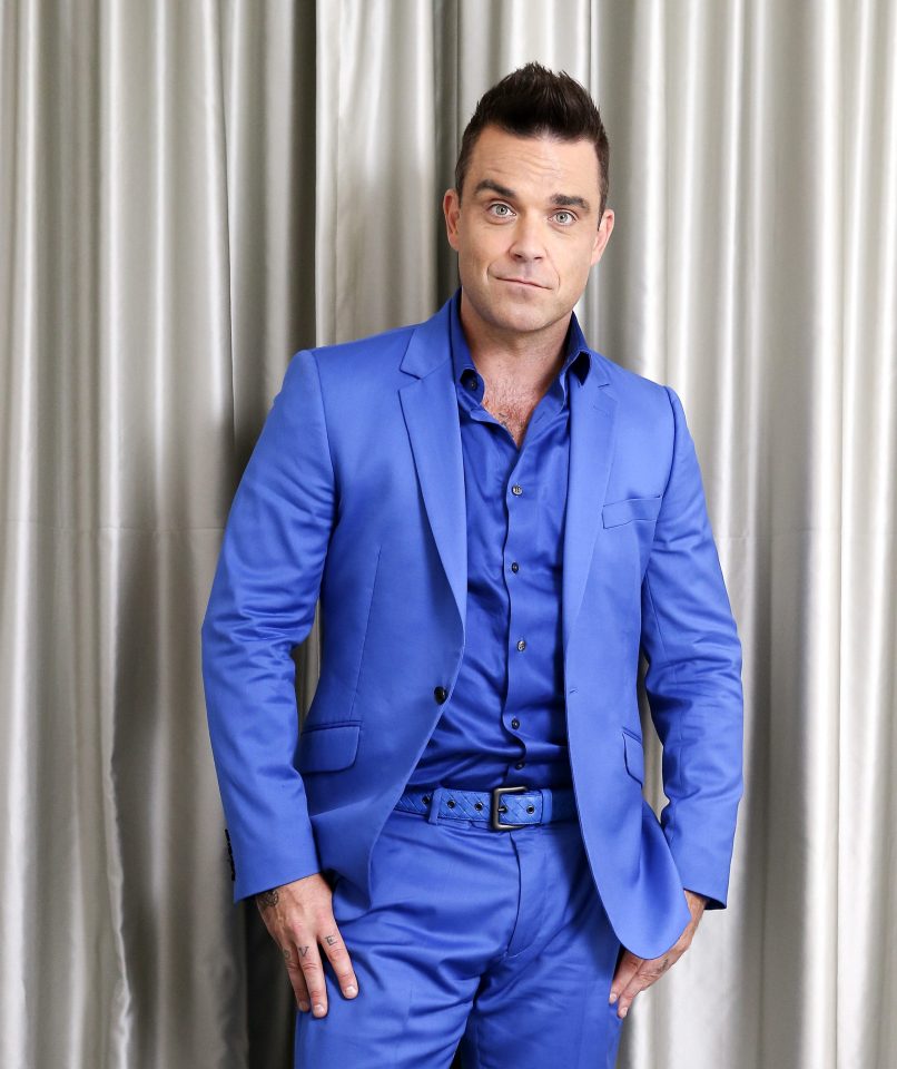  Robbie Williams won a place in the hearts of many across the globe