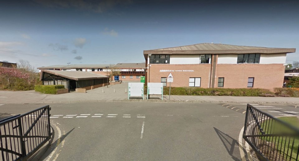  Mrs Rew has been sacked from her £74,000-a-year post at Arboath High School