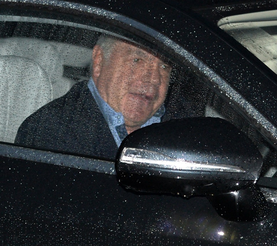  Sam Allardyce leaves his home as he faces the prospect of being sacked as England manager