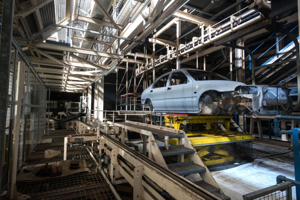  Photographer Dab Hand said it was a “privilege” to see inside the factory which opened in 1905