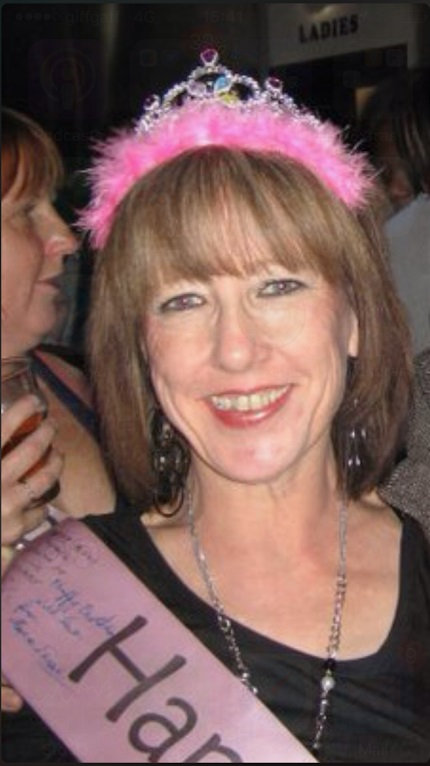  Linda Glassford, pictured, was on holiday in Blackpool when she suffered a heart attack while singing karaoke