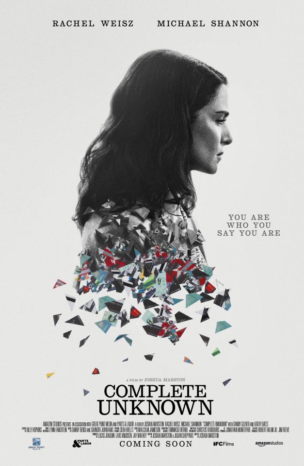  Rachel Weisz stars in Complete Unknown, available at the end of October