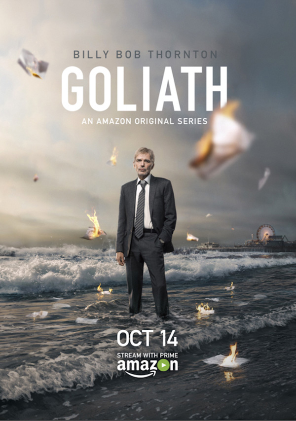  Billy Bob Thornton stars as a disgraced lawyer in Goliath