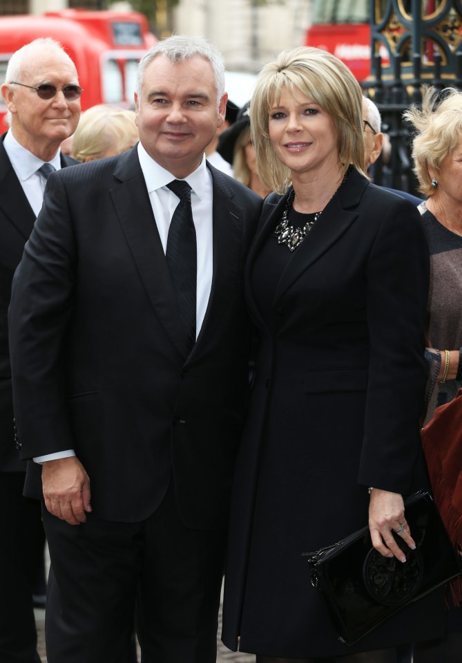  Eamonn Holmes and Ruth Langsford as among arrivals