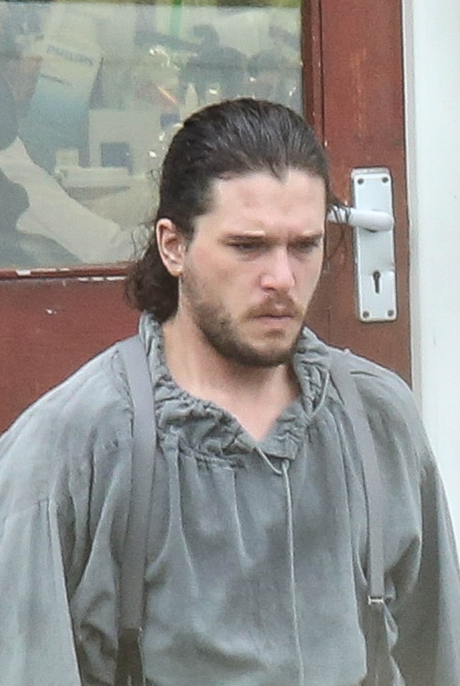  Kit Harington plays Jon Snow on the hit series