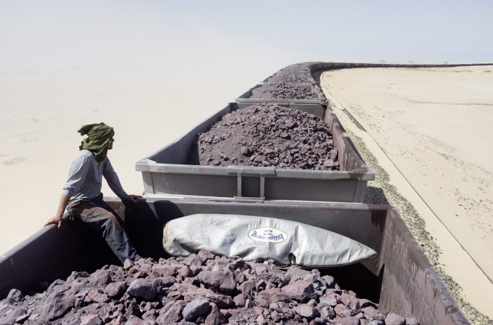  Won by Jody MacDonald from Canada for this photo of her brother on board a train carrying iron ore across the Sahara Desert