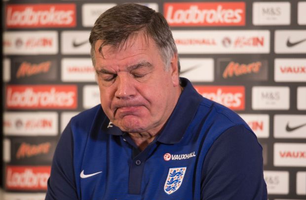 Sam Allardyce was axed as England boss yesterday