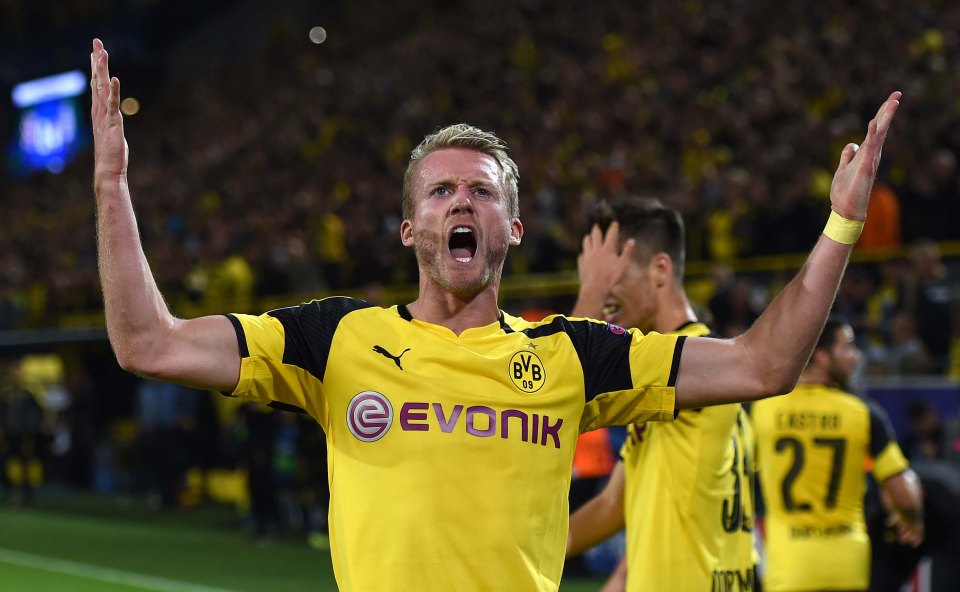  Andre Schurrle bagged a dramatic late equaliser