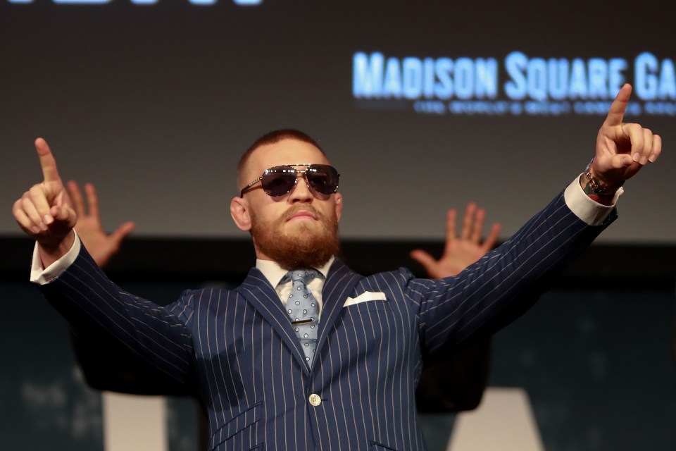  The popular vote: UFC featherweight champion Conor McGregor