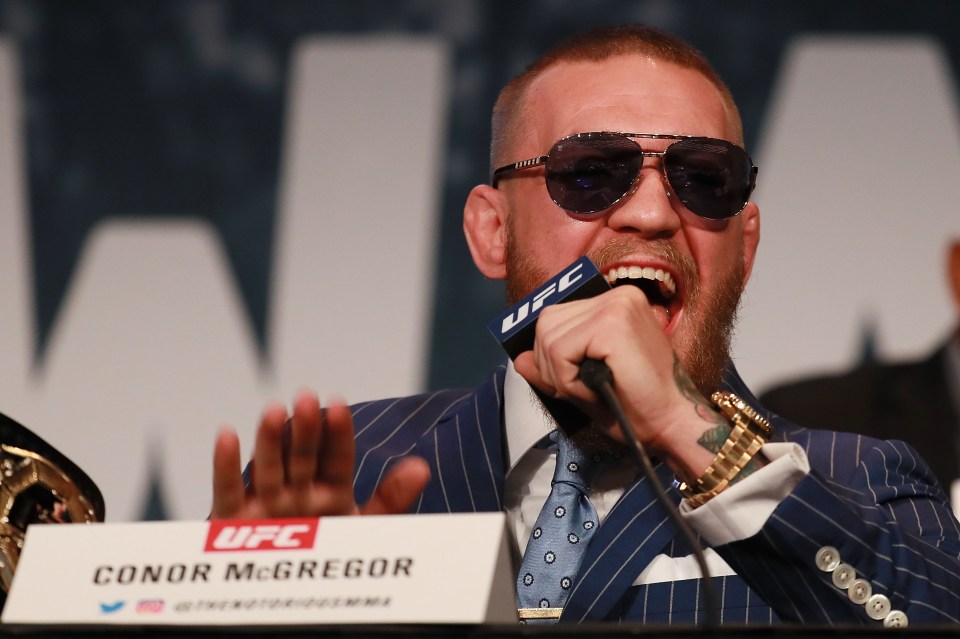  Sounding off: Conor McGregor will share his pre-fight thoughts at the UFC 205 press conference at Madison Square Garden