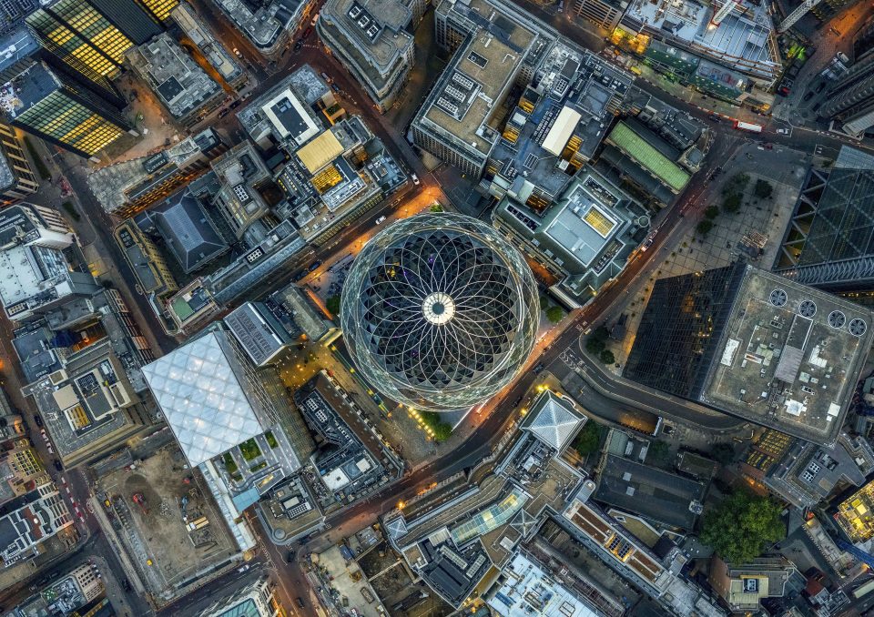  The Gherkin tower, completed in 2003, is already one of the best-loved landmarks on London's skyline