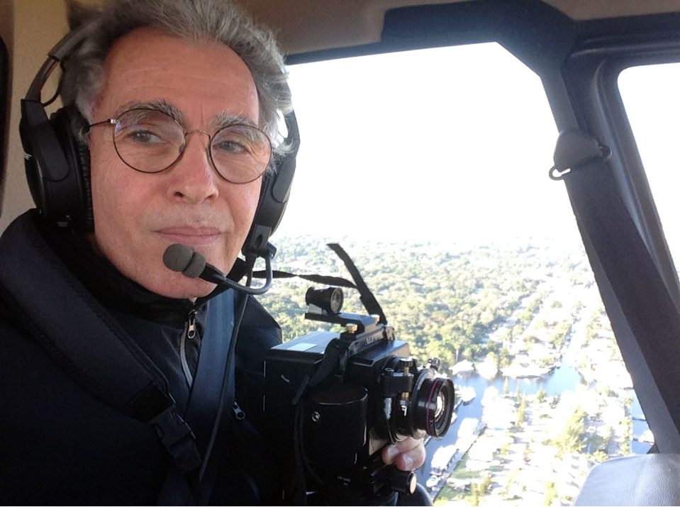  Photographer Jeffrey Milstein, seen here on a previous shoot, is renowned for his aerial views of cities