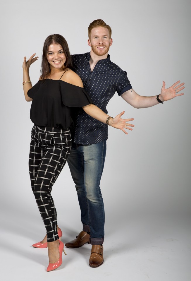 Neil Jones and Chloe Hewitt 