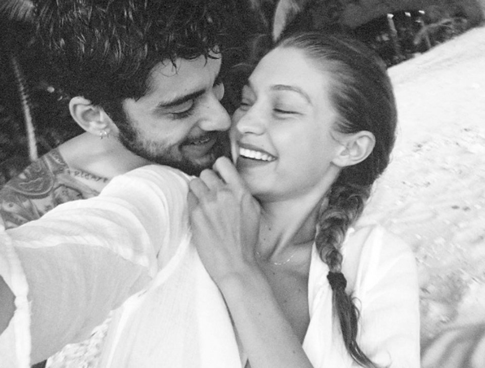  Gigi and Zayn posted a super cute selfie on Instagram