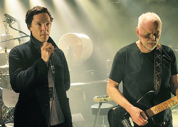  Benedict Cumberbatch decided to crash the gig on Wednesday night