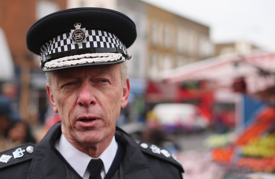  Metropolitan Police Service Commissioner Sir Bernard Hogan-Howe