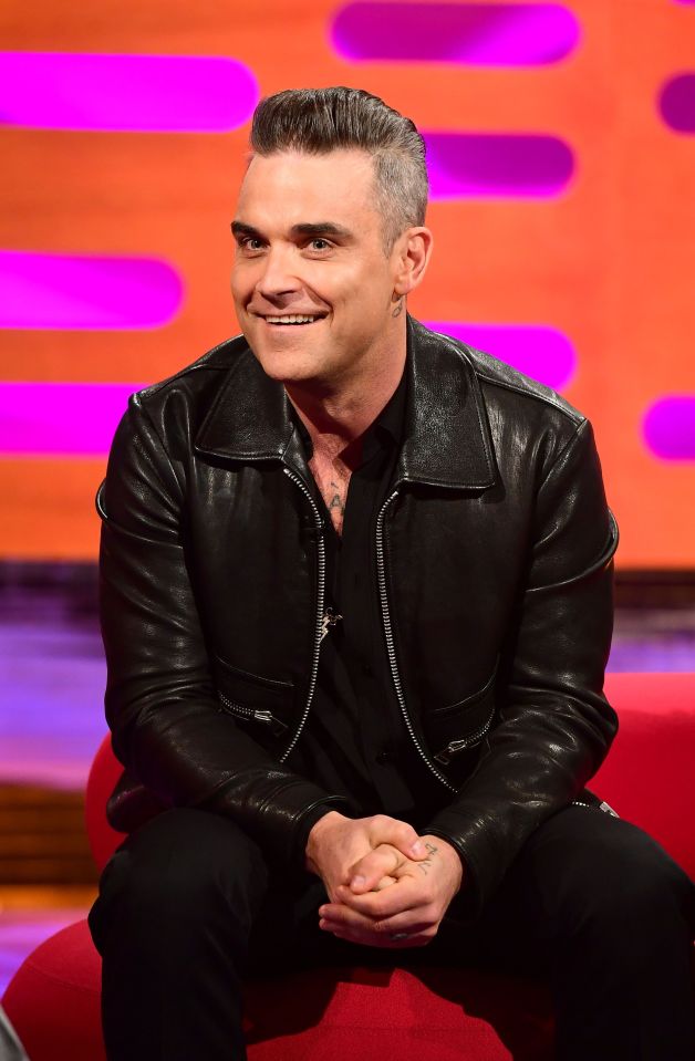  Robbie Williams made the gag while on the promo trail for his latest album