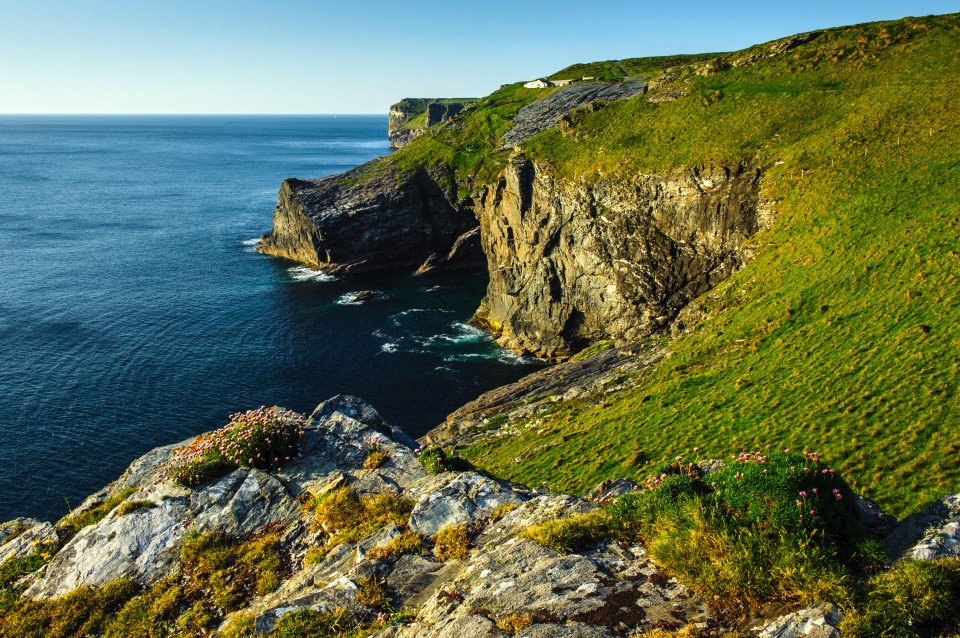  The man drowned of the coast of Dunderhole Point, Cornwall yesterday after trying to save his dog