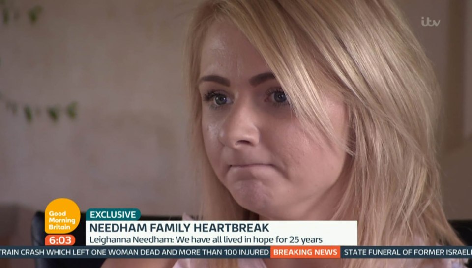  Ben's sister Leighanna Needham said her family lived in hope during an appearance on ITV's Good Morning Britain