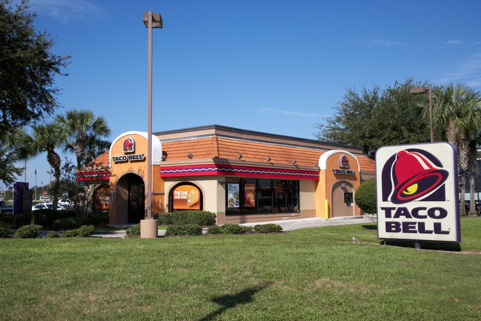  The heists happened on Tuesday evening - they first targeted a Taco Bell