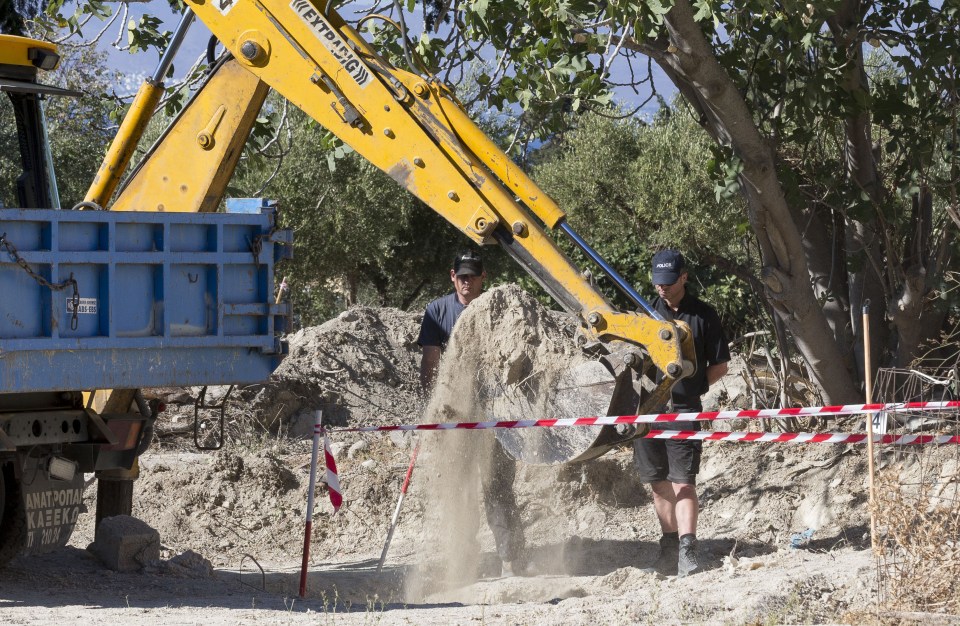  The search for missing toddler Ben Needham has resumed on the Greek island of Kos this afternoon