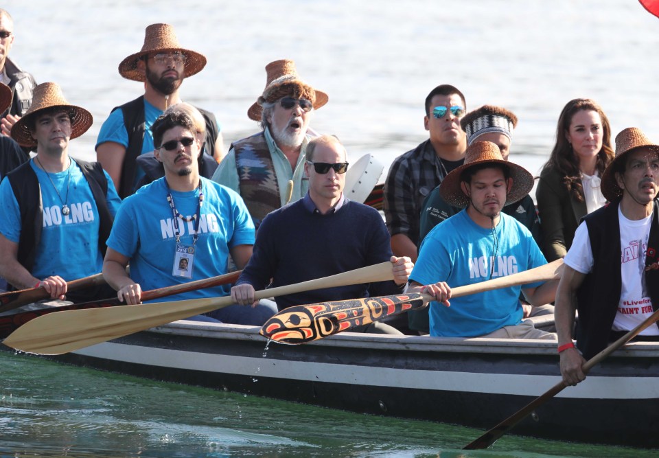  Elders also sang traditional songs during the canoe journey