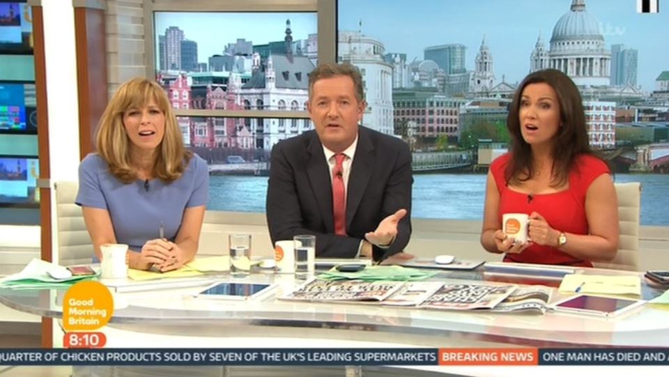 Piers explained why he was unimpressed by the comments 