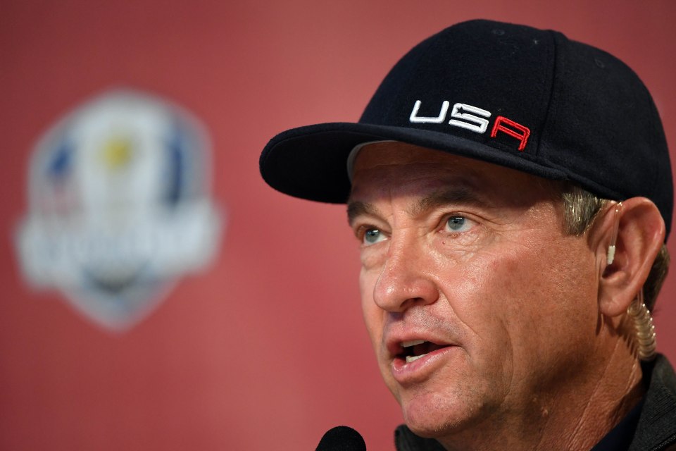  Davis Love must restore a country's faith in the US Ryder Cup side