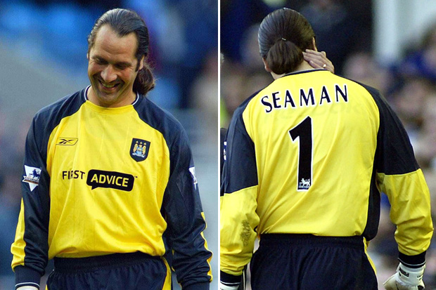  Goalkeeper David Seaman was a Premier League legend with a really funny name