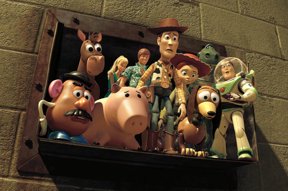  The gang at Sunnyside nursey in Toy Story 3