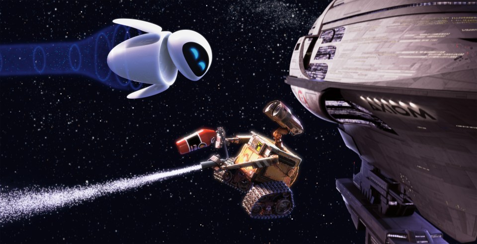  This scene stole the show in Wall-E