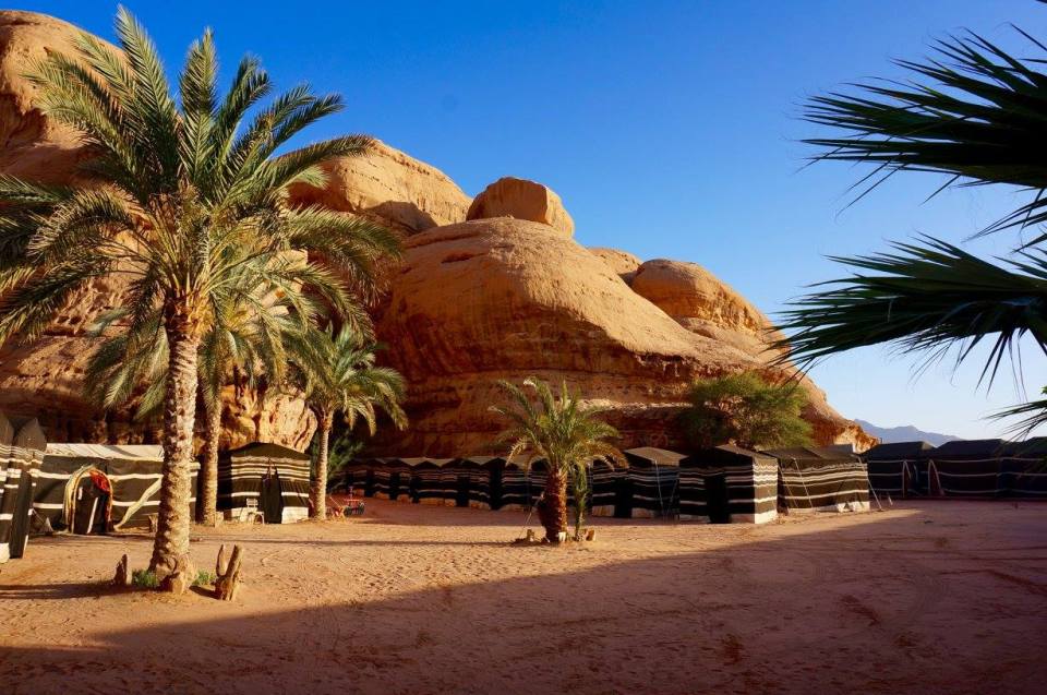  Kick back in the Wadi Rum desert at Captain's Desert Camp