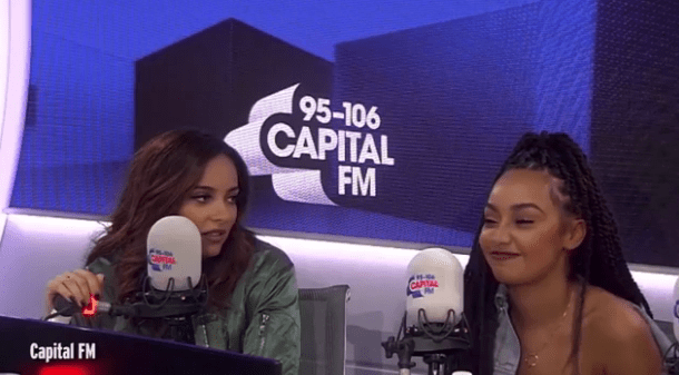  Leigh-Anne didn't seem very happy about the interview questions