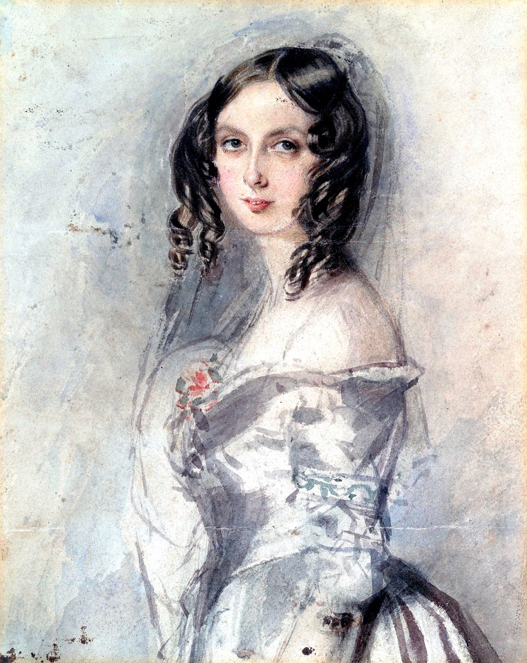 Ada Byron circa 1835, the year she married William King