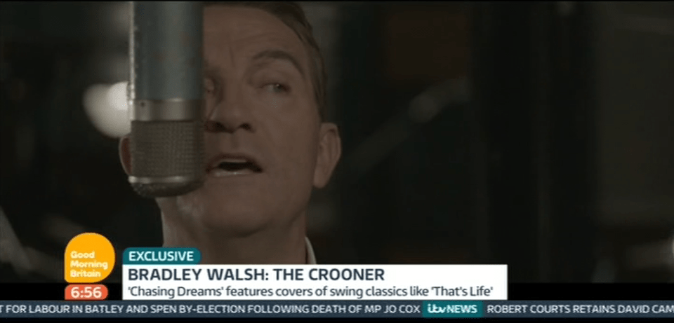 The 56-year-old presenter of The Chase will soon be chasing chart success when the musical offering packed full of old school classics is released on November 25