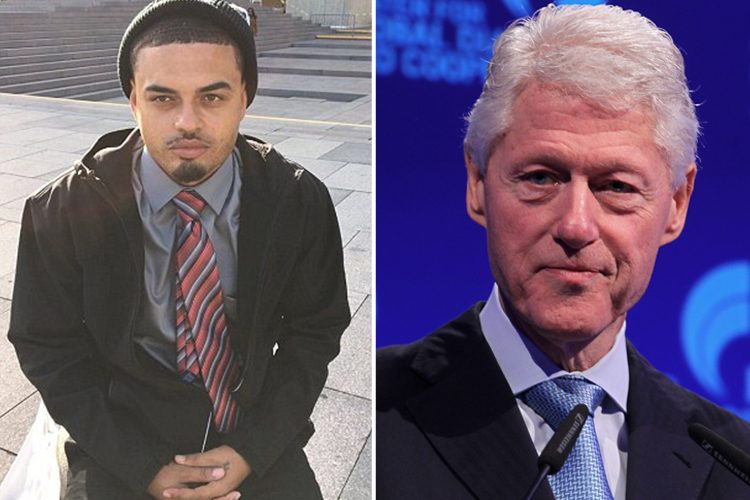  Is this the lovechild of former US President Bill Clinton? Danny Williams claims Clinton is his father