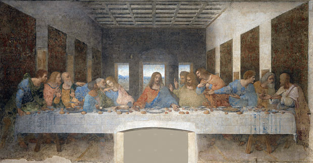  Leonardo Da Vinci's masterpiece The Last Supper was painted for his patron Duke Ludovico Sforza, ruler of Milan.