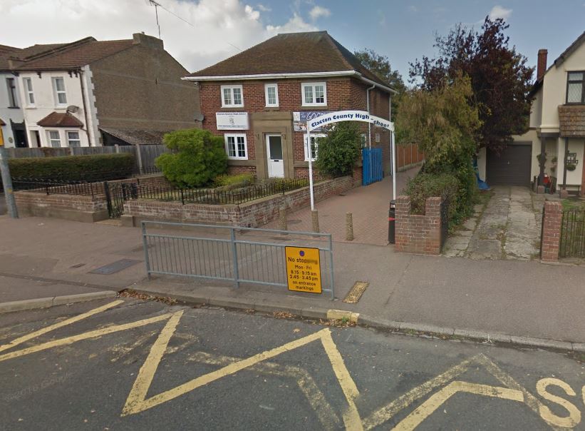  Female pupils were confronted by pair of clowns as they headed in to their Essex school