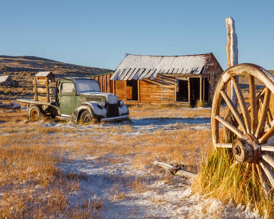  The land that time forgot...the Californian town lies empty