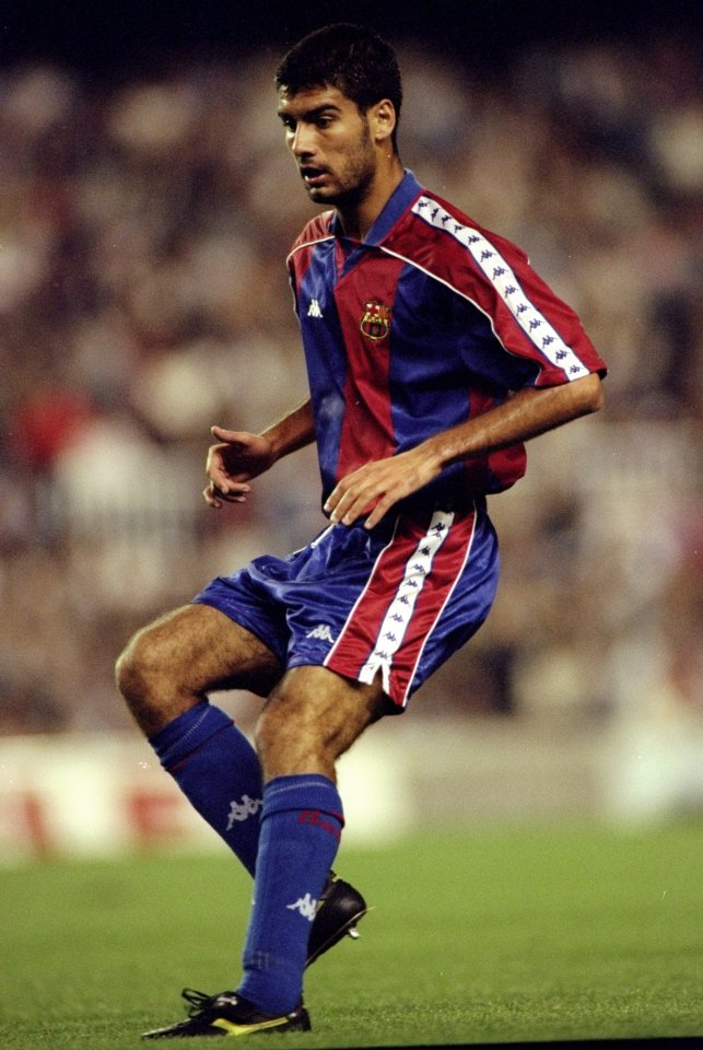  Pep Guardiola won the European Cup with Barcelona 'Dream Team' in 1992 as a player