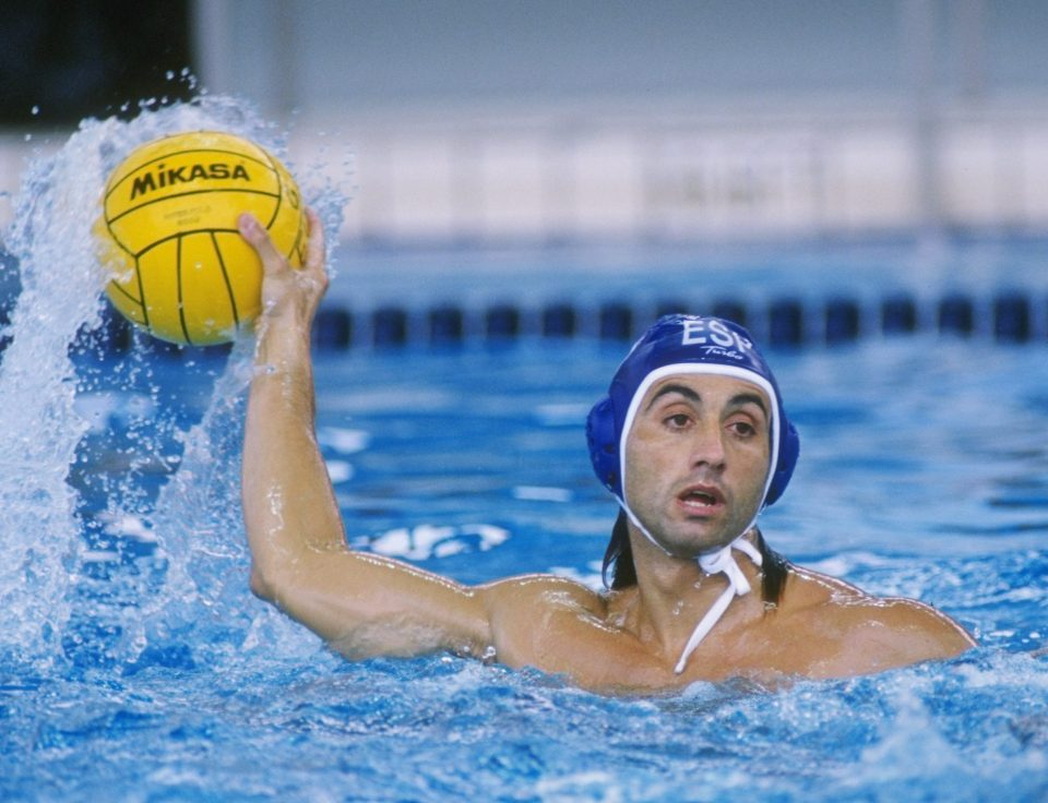  Manuel Estiarte won a gold medal for Spain in water polo at 1996 Olympic Games