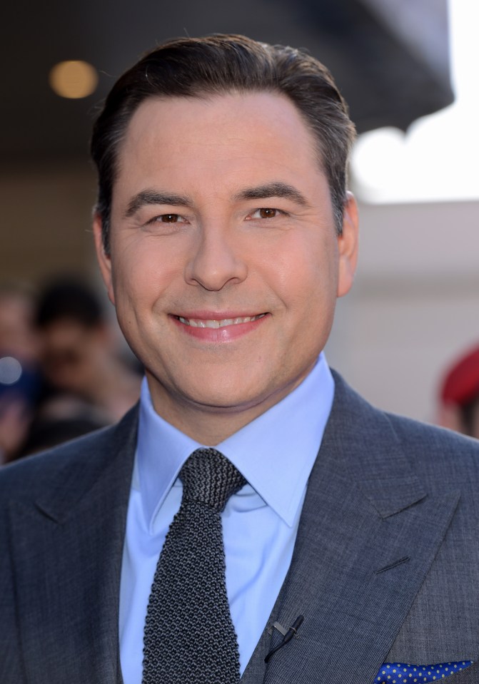  David Walliams hosts the festive special of Blankety Blank