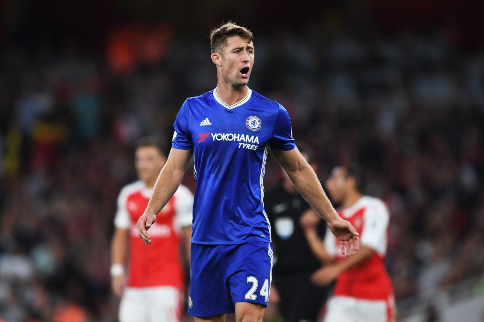  Gary Cahill has failed to convince Antonio Conte he is up to the task at Chelsea