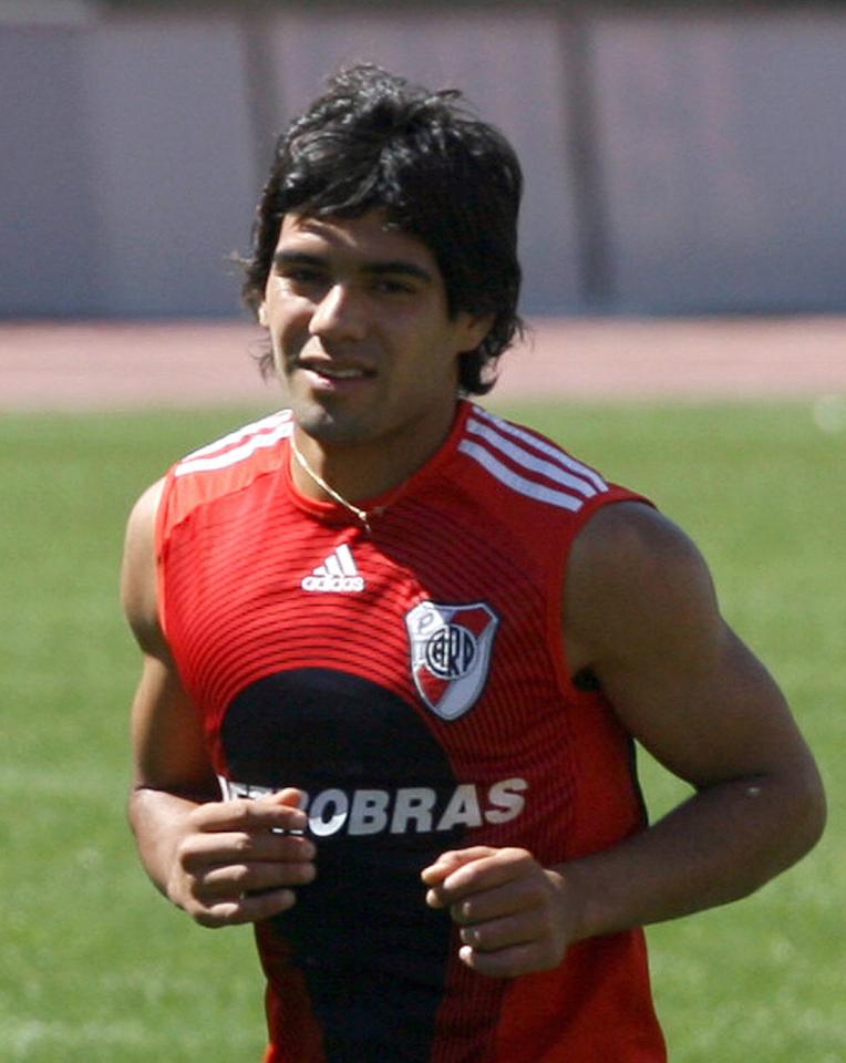  Radamel Falcao was a first-team player in Colombian second tier at age of 13