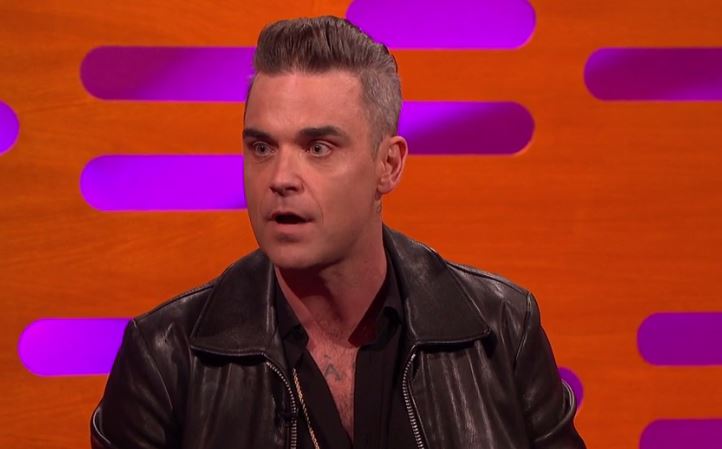  Robbie revealed his sordid encounter on Graham Norton