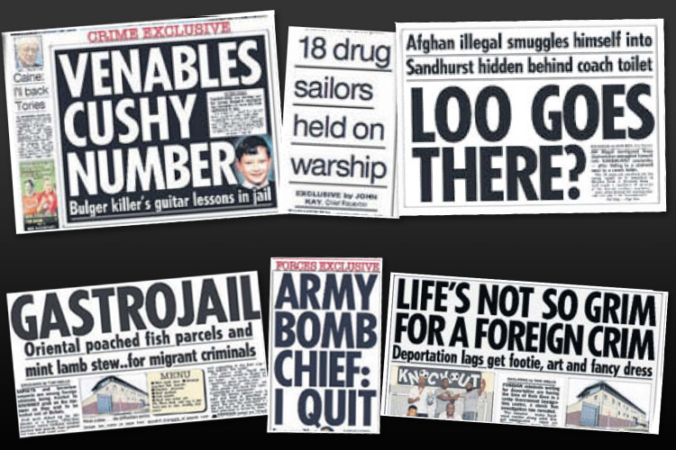  Public interest . . . stories like these landed Sun journalists in court, including drug-taking Navy warship sailors and an Army bomb squad head who quit over resourcing fears