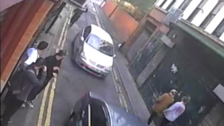  Pizza chef Manolis chases after his silver Volkswagen following Manchester carjacking