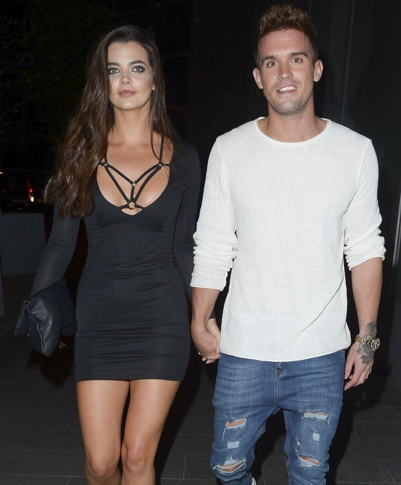  Gaz is loved up with new girlfriend Emma McVey